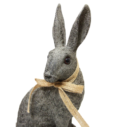 Zając Rustykalny Figurka dekoracyjna 26cm